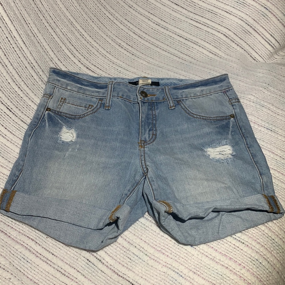 Billabong Cuffed Jean Shorts